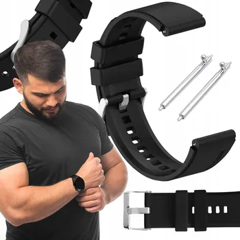 Pouzdro na mobilní telefon Červený řemínek ChronSmarta 22 mm pro Xiaomi