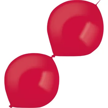 Balónek Amscan Balónky latexové spojovací dekoratérské Crystal malinové 30 cm 50 ks