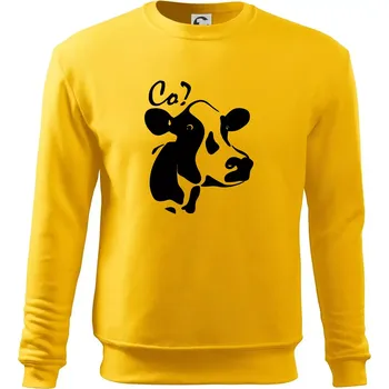 Pánská mikina Zmatená kráva - Mikina Essential pánská - S ( Žlutá )