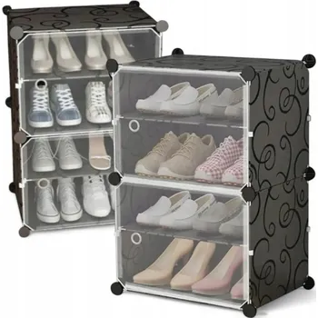 Šatní skříň Botník Azaris 42 x 62 x 32 cm černá