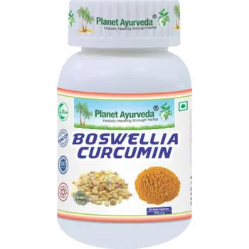 Planet Ayurveda Boswellia Curcumin 500 mg 60 cps.