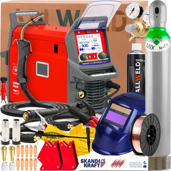 Svářečka Svářečka IDEAL EXPERT MIG 301 PULSE PRO 7 300A TIG Měkké pájení Synergie