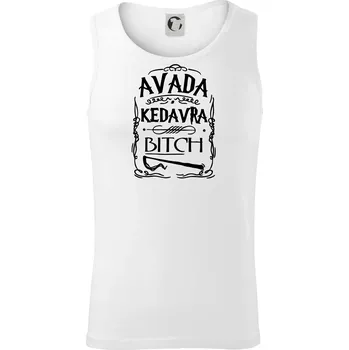 Pánské termoprádlo Harry - Avada Kedavra - Tílko pánské Core - S ( Bílá )