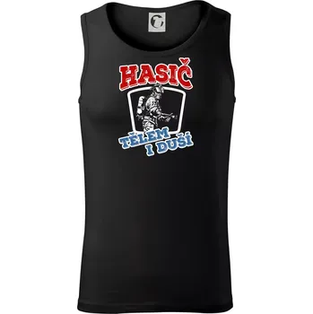 Hasič tělem i duší - Tílko pánské Core - 2XL ( Černá )