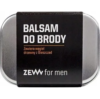 Péče o vousy Balzám na vousy Zew For Men s dřevěným uhlím 80 ml