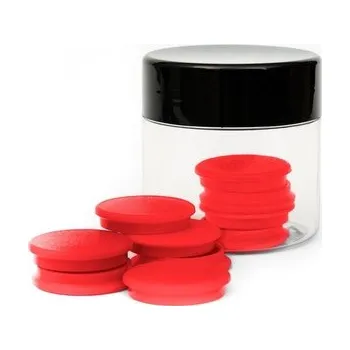 Set školních potřeb Magnes 30mm standard czerwony op. 10szt, Tres