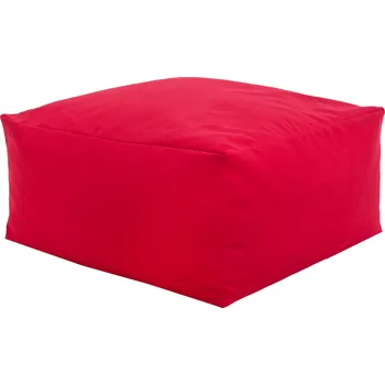 Taburet Taburet PLYŠOVÝ k sezení Stolek křeslo BÉŽOVÝ