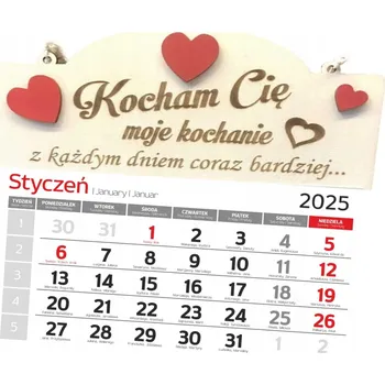 Kalendář Kalendář z překližky, základna pro kalendář, kalendář z překližky