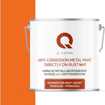 barva na kov BARVA NA KOV NA REZ PLECH 4v1 ČERVENO-ORANŽOVÁ RAL 2008 MATNÁ 5L