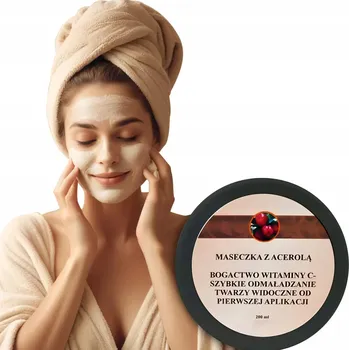 Pleťová maska MASKA S ACEROLOU PROTI VRÁSKÁM VITAMÍN C