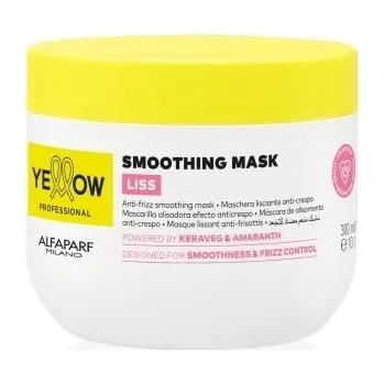 Vlasová regenerace Yellow Alfaparf Liss uhlazující maska pro nepoddajné vlasy 300 ml