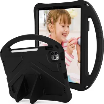 Pouzdro na tablet VSECHNONAMOBIL 76974 KIDDO Dětský obal pro Apple iPad Air 11 2025 / Air 11 2024 černý