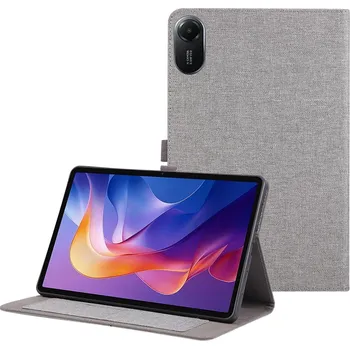 Pouzdro na tablet VSECHNONAMOBIL 117237 FABRIC Zaklápěcí kryt pro Xiaomi Redmi Pad 2 šedý