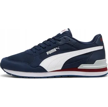 Dámské tenisky Puma pánské sportovní boty ST RUNNER V4 MESH, tmavě modrá/bílá Puma, velikost 42