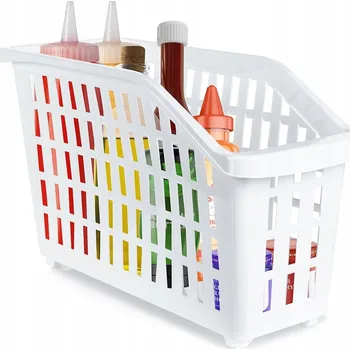 Úložný box Krabička S KOLEČKY, organizér, úložný box, košík úzký