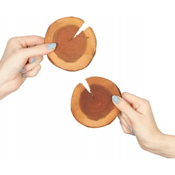 Obraz Podložka kulatý dřevěná