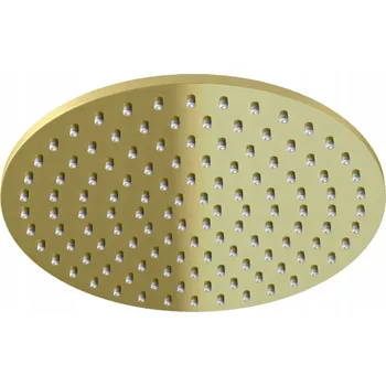 Sprchová hlavice Kulatá sprchová hlavice Kohlman BRUSHED GOLD R30EGDB
