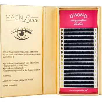 Umělé řasy Magnetické řasy Magnitica D 0.07 6mm ZLATÁ SÉRIE SNADNÉ TRSY