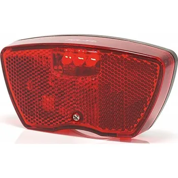 Cyklosvítilna XLC LED zadní světlo na nosič zavazadel na baterie Ganymed 3X CL-R04