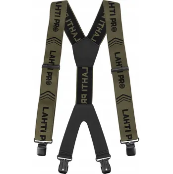 Pracovní oblečení Šle ke kalhotám zelené Lahti Pro L9021200 silné nastavitelné