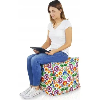 Taburet Taburet Italpouf vícebarevný