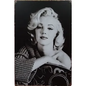Obraz Plechová cedule Marilyn