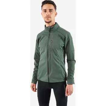 Pánská bunda KIPRUN Pánská běžecká hřejivá bunda Run 900 Warm M ZELENÁ