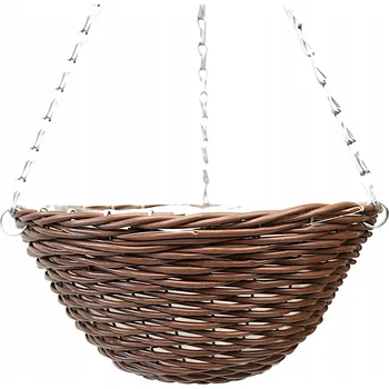 Květináč Květináč plast béžový Dixiestore 32 cm x 32 cm x 14 cm