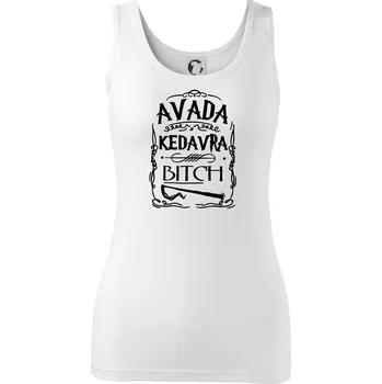 Dámské tričko Harry - Avada Kedavra - Dámské tílko - M ( Bílá )