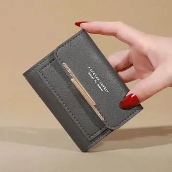 Stylová mini peněženka na karty | malá peněženka, mini peněženka - Tmavě šedá