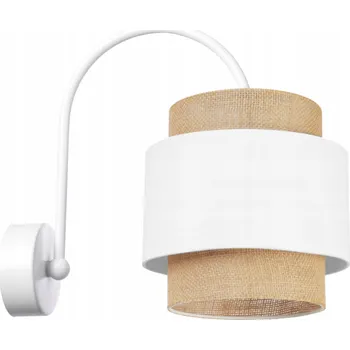 Nástěnné svítidlo Nástěnné Svítidlo Stínidlo Skandinávský Boho Jutový LED E27 Edison Bílé