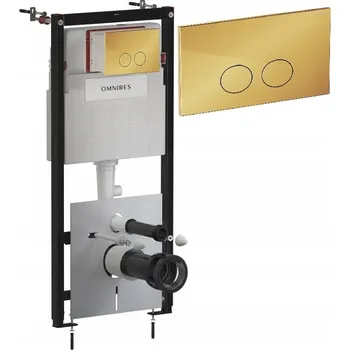 WC sada Podomítková nádržka pro WC Omnires Flush Set Strongframe