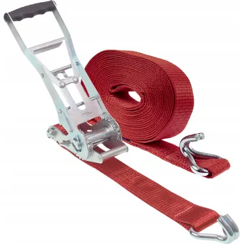 Upínací popruh Dvoudílný upínací popruh s ráčnou 12M/50mm/5t ERGO CE Atest