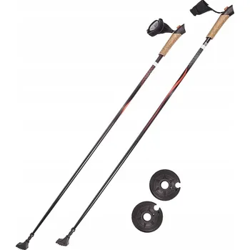 Trekingová hůl HŮLKY NA NORDIC WALKING ULTEGA CARBON TREKKINGOVÉ (US330900000063) 104 CM