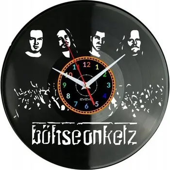 Hodiny Böhse Onkelz Nástěnné Hodiny Vinylová Deska Moderní Dekorativní