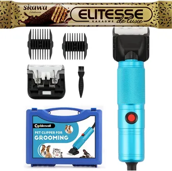 Kosmetika pro psa CGOLDENWALL Tichý strojek na stříhání psů, profesionální 280 W