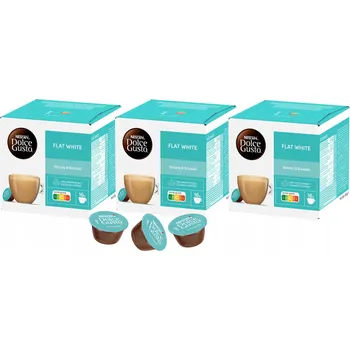 Káva v kapslích Dolce Gusto Flat White 3 x 16 ks