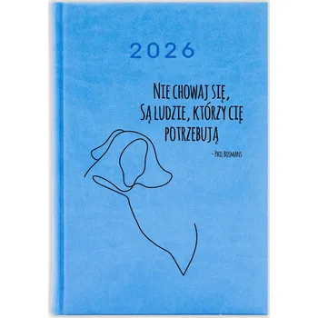 Kalendář Knižní kalendář 2026 A5 modrý