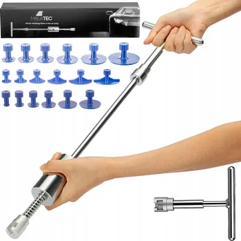 Kladivo SADA NA ODSTRAŇOVÁNÍ PROMÁČKLIN KAROSERIE PDR KLADIVO + ADAPTÉRY