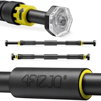 4FIZJO Nastavitelná hrazda pro přítahy 4FIZJO ČERNÁ|ŽLUTÁ