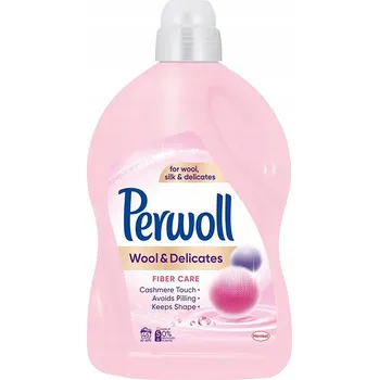Prací gel Perwoll Wool Delicates Tekutý prací prostředek na vlnu a jemné prádlo 45 dávek 2,7L