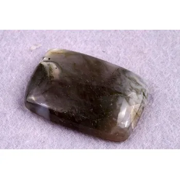 Korálek Kabošon Tree Agate č.1714 (34x24x7mm)