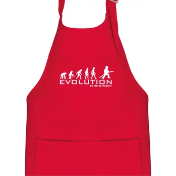 Kuchyňská zástěra Evolution Firesport - Dětská zástěra na vaření - Univerzální velikost ( Červená )