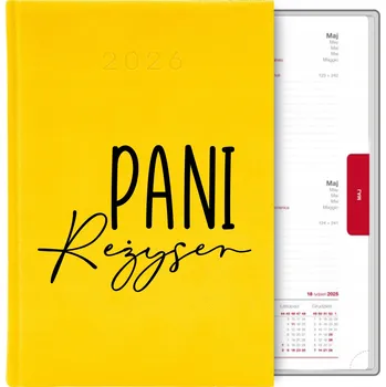Kalendář Knižkový kalendář 2026 A5 žlutý