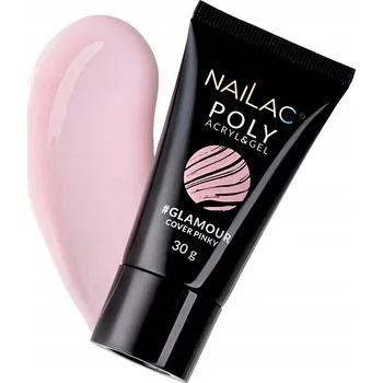 Lak na nehty NaiLac Glamour Cover Pinky 30 g akrylgel