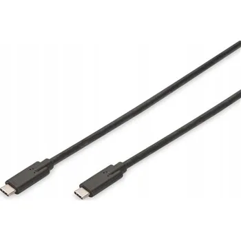Datový kabel Kabel Digitus USB typ C - USB typ C 1 m černý