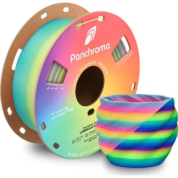 Filament Polymaker Panchroma PLA Gradient Luminous 1,75 mm 1 kg Rainbow 
