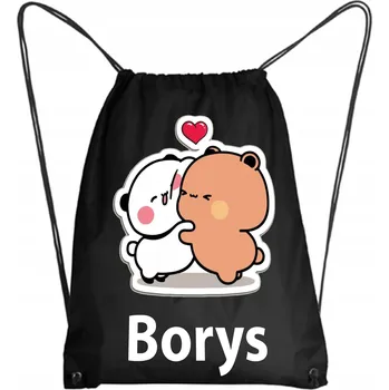 Školní Vak/Batoh na Tělocvik Do Školky Školy BUBU DUDU + JMÉNO 2