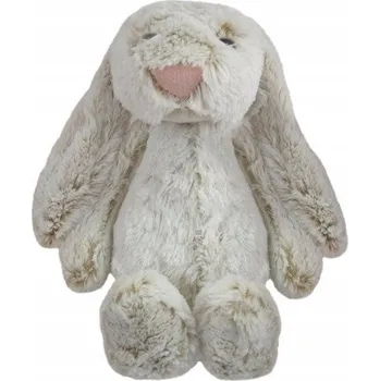 plyšák PLYŠOVÁ HRAČKA KRÁLÍČEK 30 cm BEPPE béžová PLYŠOVÁ HRAČKA VELKÁ pro děti