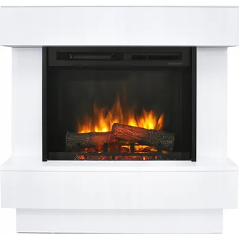 Volně stojící krb Dimplex bílý s funkcí topení 1600 W 90 x 87 x 32,5 cm